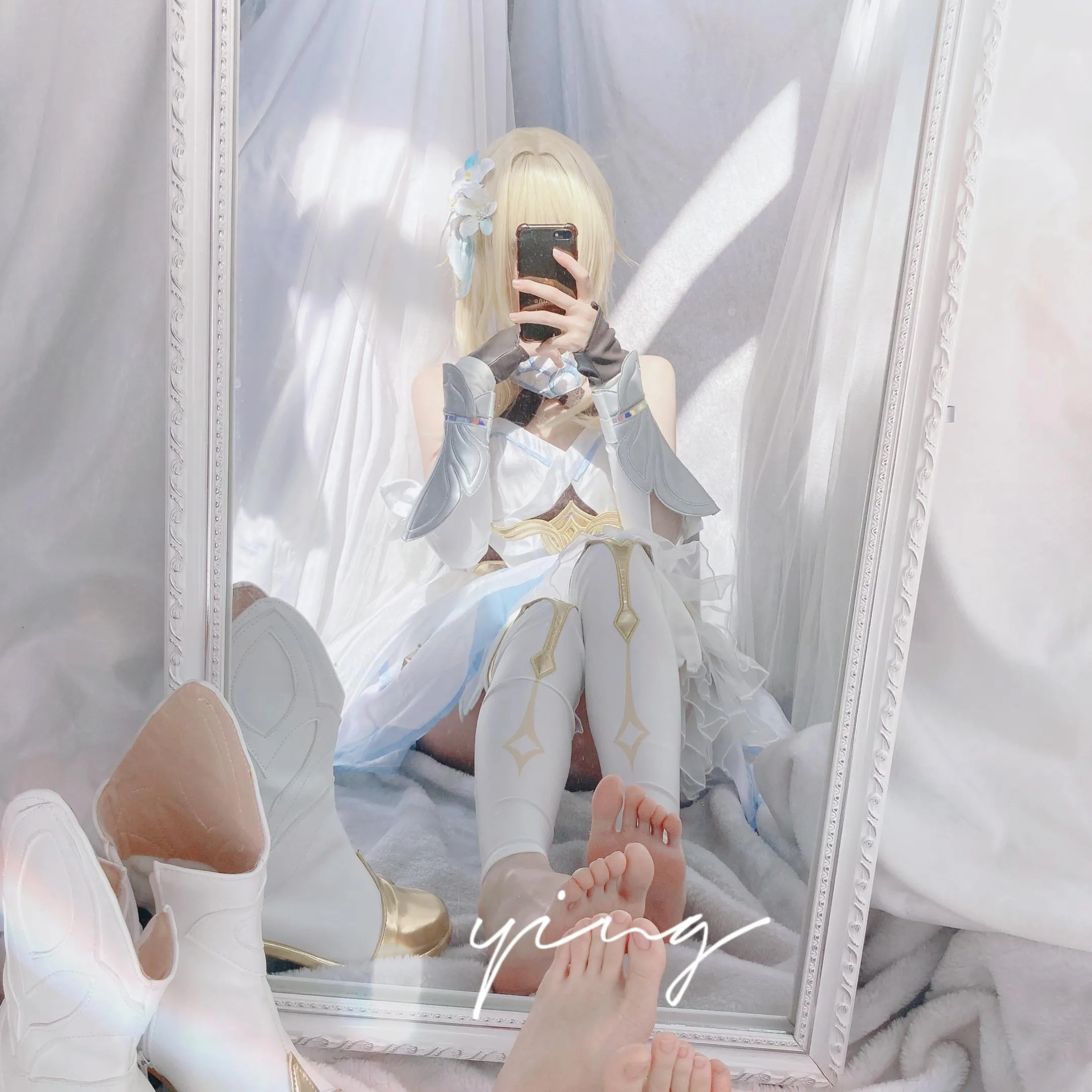 Seele麦麦 – NO.03 荧纯白物语 [145P]插图2